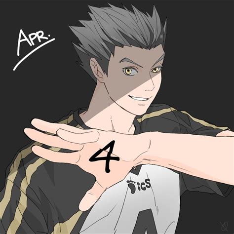 Pin By Tsuyu Asui On Hot Anime Men Haikyuu Anime Bokuto Koutarou Bokuto Koutaro
