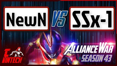 Battle For Podium Newn Vs Ssx Alliance War S W Youtube