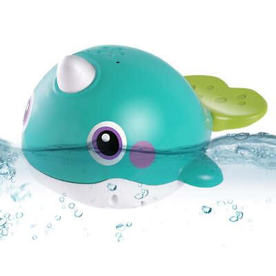 Whale Light Bath Toys for Toddlers Baby Light up Toys - Bathtub Toy ...