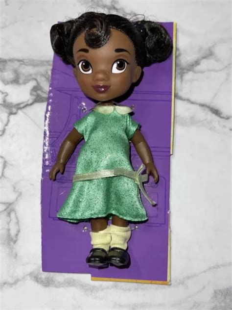 Mini Poup E Posable Tiana Disney Animators Collection Pouces