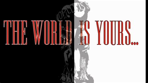 The World Is Yours Wallpapers Scarface Wallpaper Cave