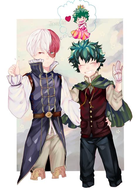 Todoroki x Deku (2018) by jackeel on DeviantArt