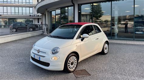 FIAT 500C 1 2 AUT DUAL LOGIC CABRIO LOUNGE 2020 SOLO KM 12 000 UNICO