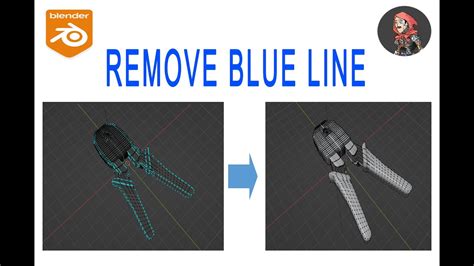 How To Remove Blue Line In Blender 3d Youtube