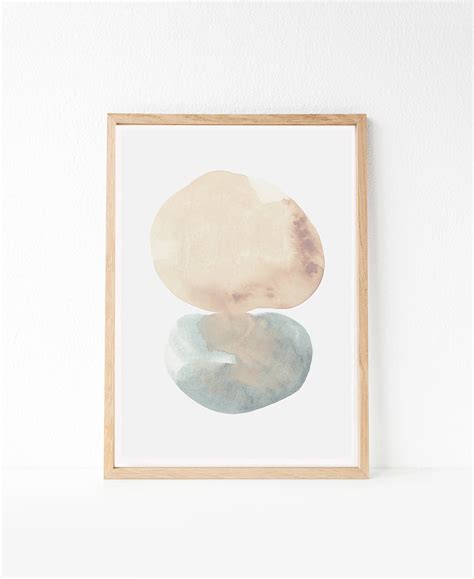 Neutral Abstract Art Printable Abstract Art Neutral Wall | Etsy