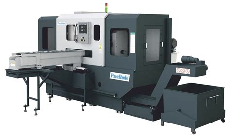 Precihole Fcvn Series Facing Centering And Chamfering Machines