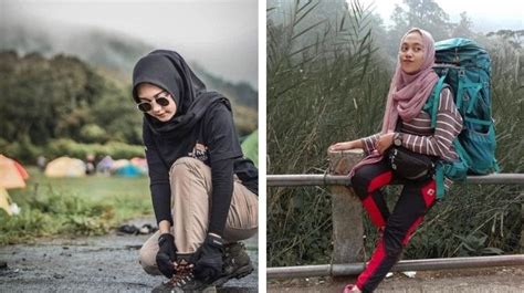 Update Ootd Hijab Naik Gunung Paling Keren Ide Outfit Kece