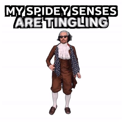 My Spidey Senses Are Tingling Spider Senses Sticker My Spidey Senses