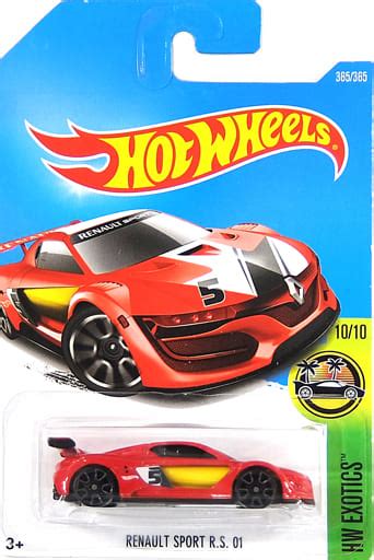 Minicar Renault Sport R S Red X White X Yellow Hot Wheels Hw Exotics Dvc