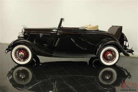 1934 Ford Model 40B Deluxe Rumble Seat Cabriolet Restored New Paint Rare