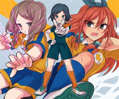 Girls All Girls Inazuma Eleven And Inazuma Eleven Go Photo