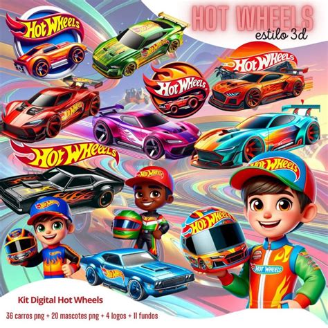 Ilustrações Hot Wheels Png Transparente Carros Mascote Ello Criativo