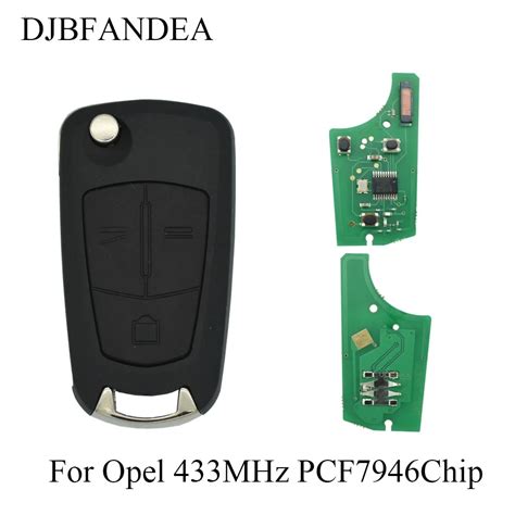 DJBFANDEA 3PCS LOT 3Buttons 433MHz PCF7946 Chip Remote Car Key Fob For