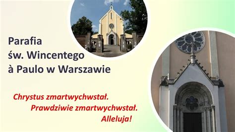 Parafia św Wincentego a Paulo Warszawa Bródno transmisja na żywo