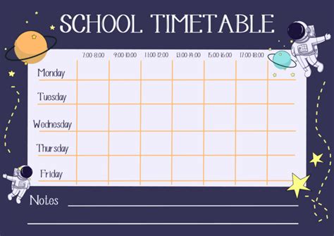 Star Astronaut School Curriculum | PSD Free Download - Pikbest