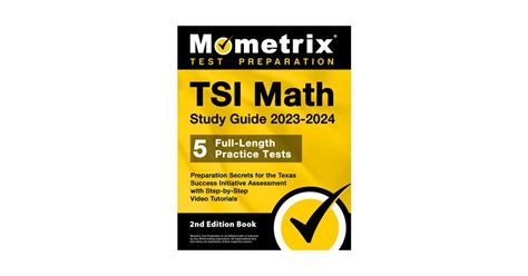 Tsi Math Study Guide 2023 2024 5 Full Length Practice Tests