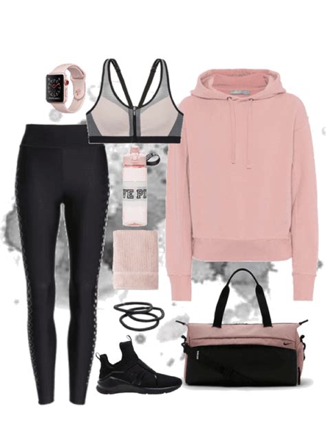 Gym Outfit Polyvore Style Cute Gym Outfits Sport Outfits Athletic