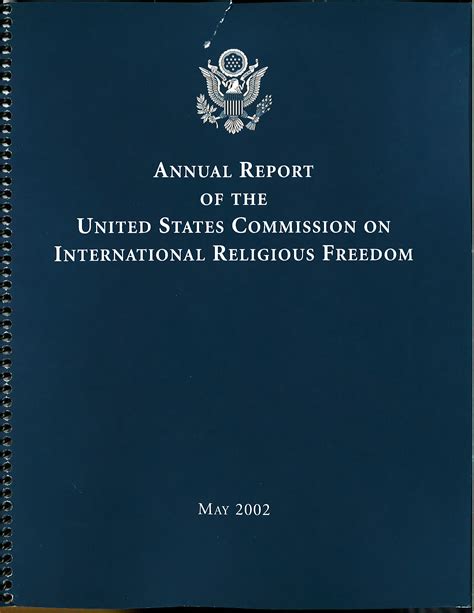 Uscirf Annual Report Uscirf