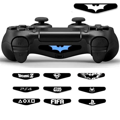 Whosale 10pcs LED Stickers For Dualshock 4 PS4 Pro Slim Controller LED Light Bar Vinyl Decal ...