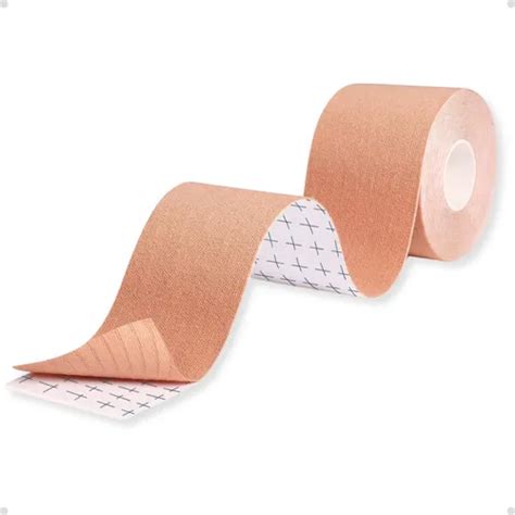 Fita Adesiva Para Seios Peito Cor Nude Algodão Confortável Parcelamento sem juros