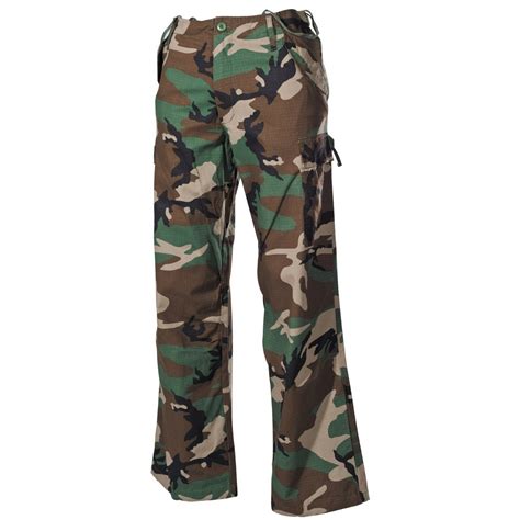 Us Bdu Field Pants M65 Rip Stop Woodland Apparel Pants Bdu