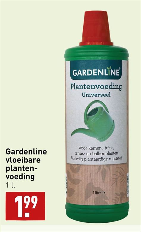 Gardenline Vloeibare Planten Voeding Aanbieding Bij ALDI