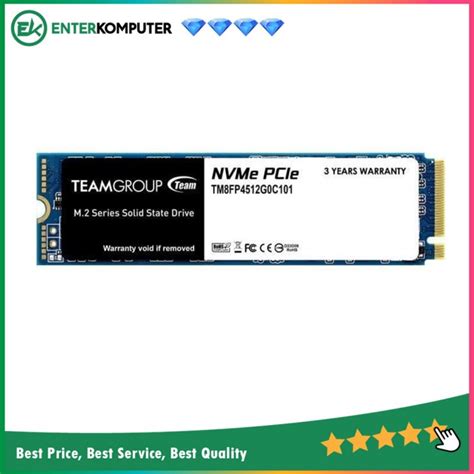 Team M.2 2280 TM8FP4512G0C101 - 512GB R 3000MB/s - PCI-e 3.0 x4 With ...