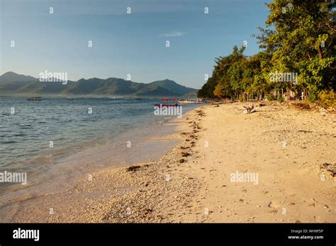 Beach at Gili Air, Gili Islands, Lombok Region, Indonesia, Southeast ...