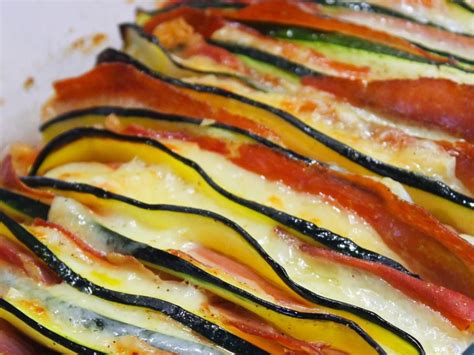 Gratin De Courgette Comté Et Jambon De Pays Recette Par Délicimô