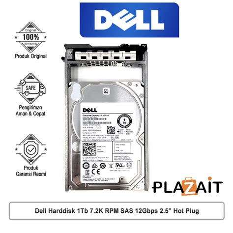 Jual Dell Harddisk Tb K Rpm Sas Gbps Hot Plug Ve Shopee Indonesia