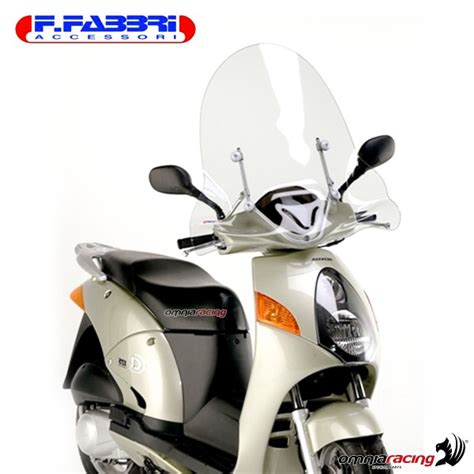 Parabrezza Trasparente Fabbri Scooter Per Honda Chiocciola