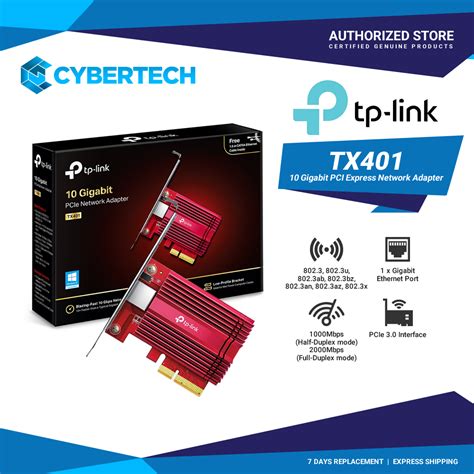 New Tp Link TX401 10 Gigabit PCI Express Network Adapter Lazada PH