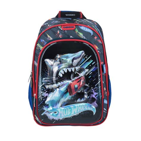 Mochila Chenson D Hot Wheels Tiburon HW