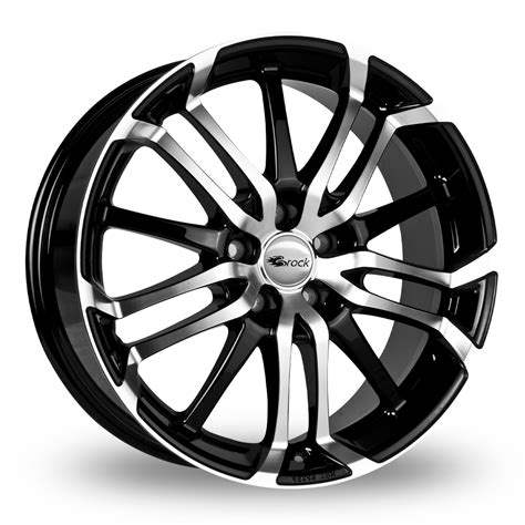 Brock B26 Gloss Black Polished 19 Alloy Wheels Wheelbase