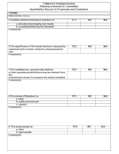 Free 10 Quantitative Evaluation Samples [ Qualitative Performance Method ]