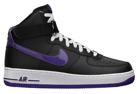 Nike Air Force 1 High Black Court Purple