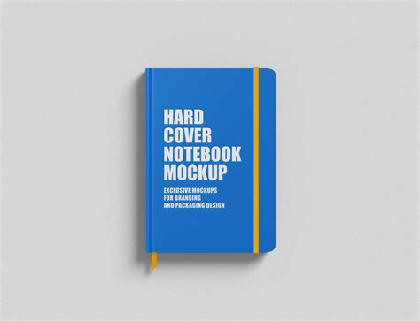 Free Hardcover Notebook Mockup Mockuptree