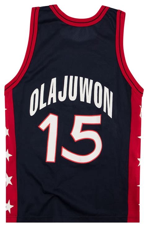 Hakeem Olajuwon With Team Usa