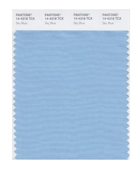 BUY Pantone Cotton Swatch 14-4318 Sky Blue