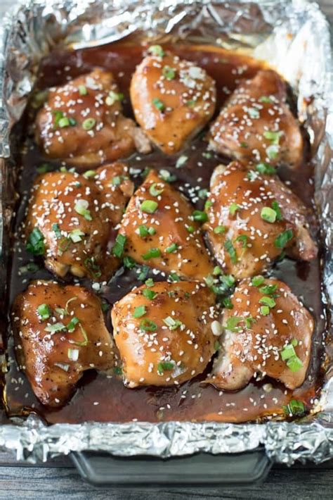 Baked Chicken Teriyaki Valeries Kitchen