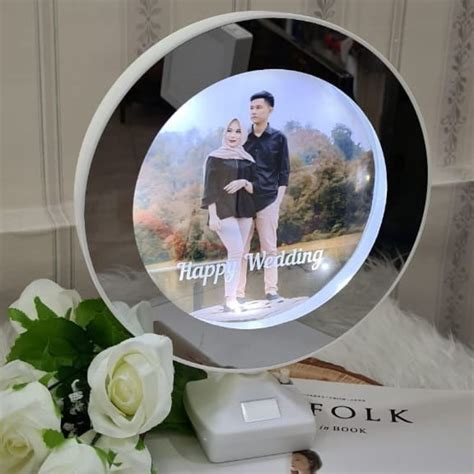 Jual SEHARI JADI Cermin Mirror Kaca Magic Ajaib Frame Foto Lampu LED