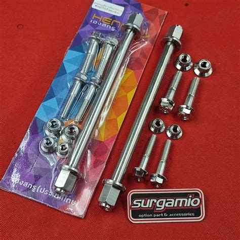 Jual Probolt Baut Mounting Mio Set Heng Thailand Shopee Indonesia