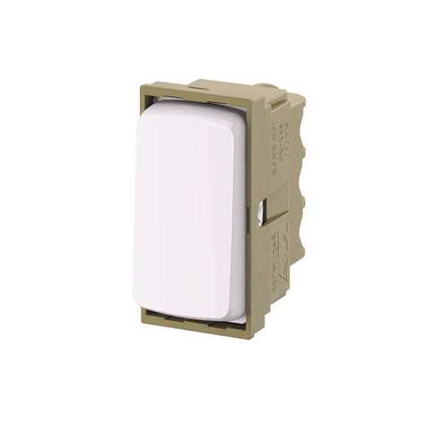 Interruptor Zeffia Simples 1 Tecla Branco Pial Legrand