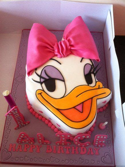 daisy duck birthday cake - Shery Mora