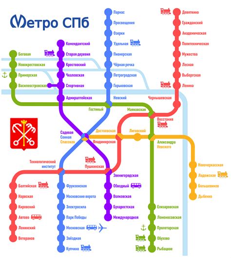 Saint Petersburg Metro Map Free Vector Clipart Images On