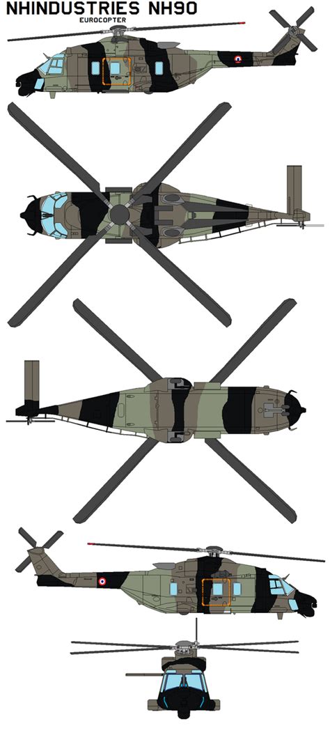 Nhindustries Nh Eurocopter By Bagera On Deviantart