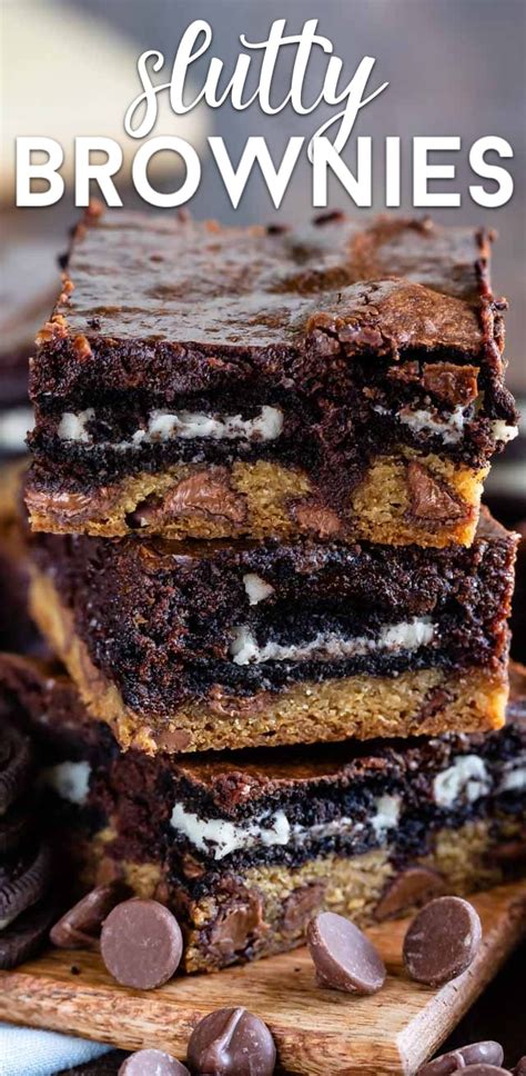 Slutty Brownies Recipe From Scratch Crazy For Crust