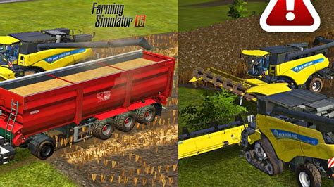 Farming Simulator Wheat Cutting And Cultivating Fs Youtube