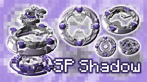 Ω Project Part Special Shadow Halo Beyblade Design Modeling