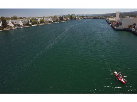 Foster City Lagoon Dyes To Be Blue | Foster City, CA Patch